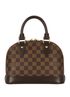 Alma BB Damier Ebene, back view